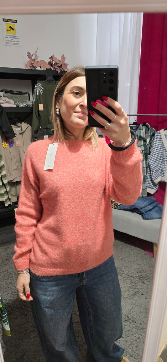 Maglione salmone