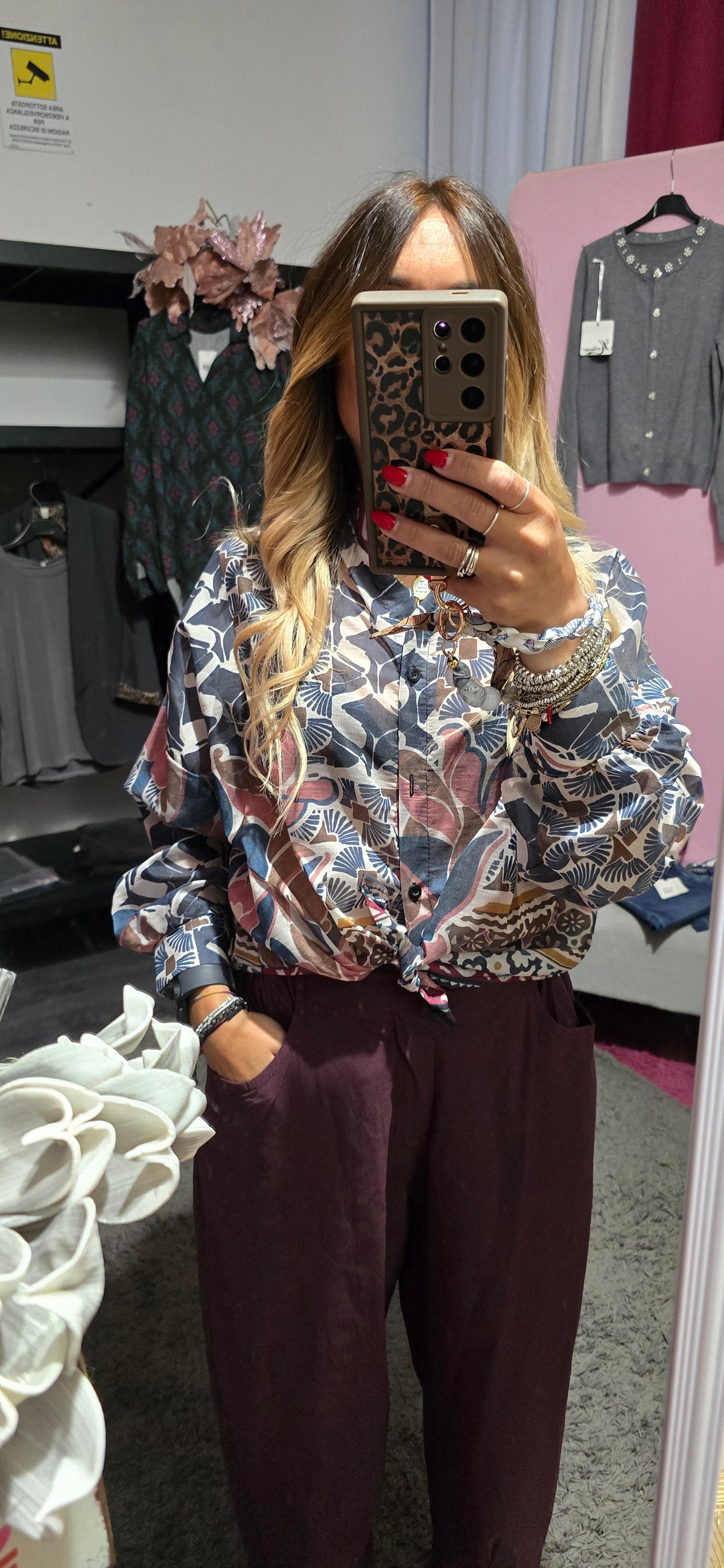 Camicia fantasia