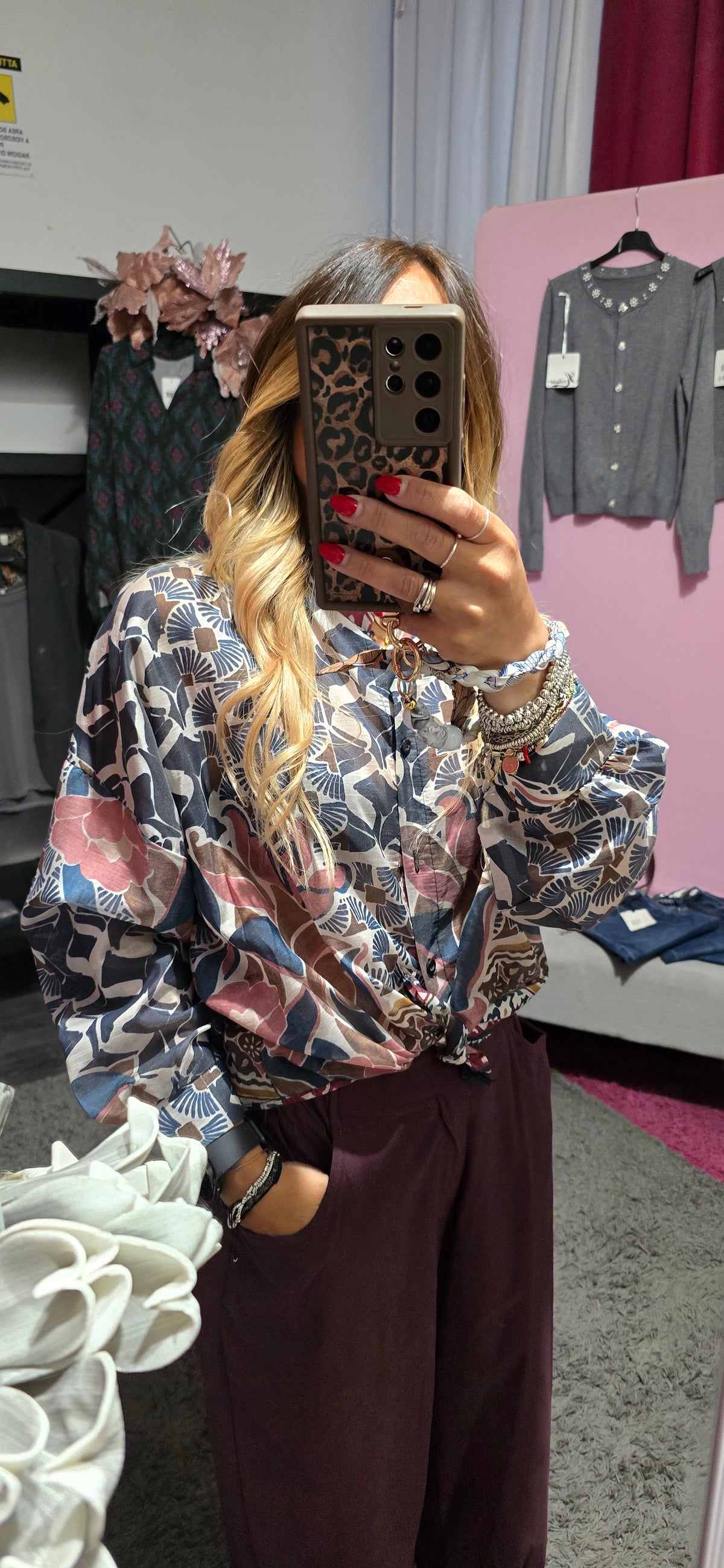 Camicia fantasia