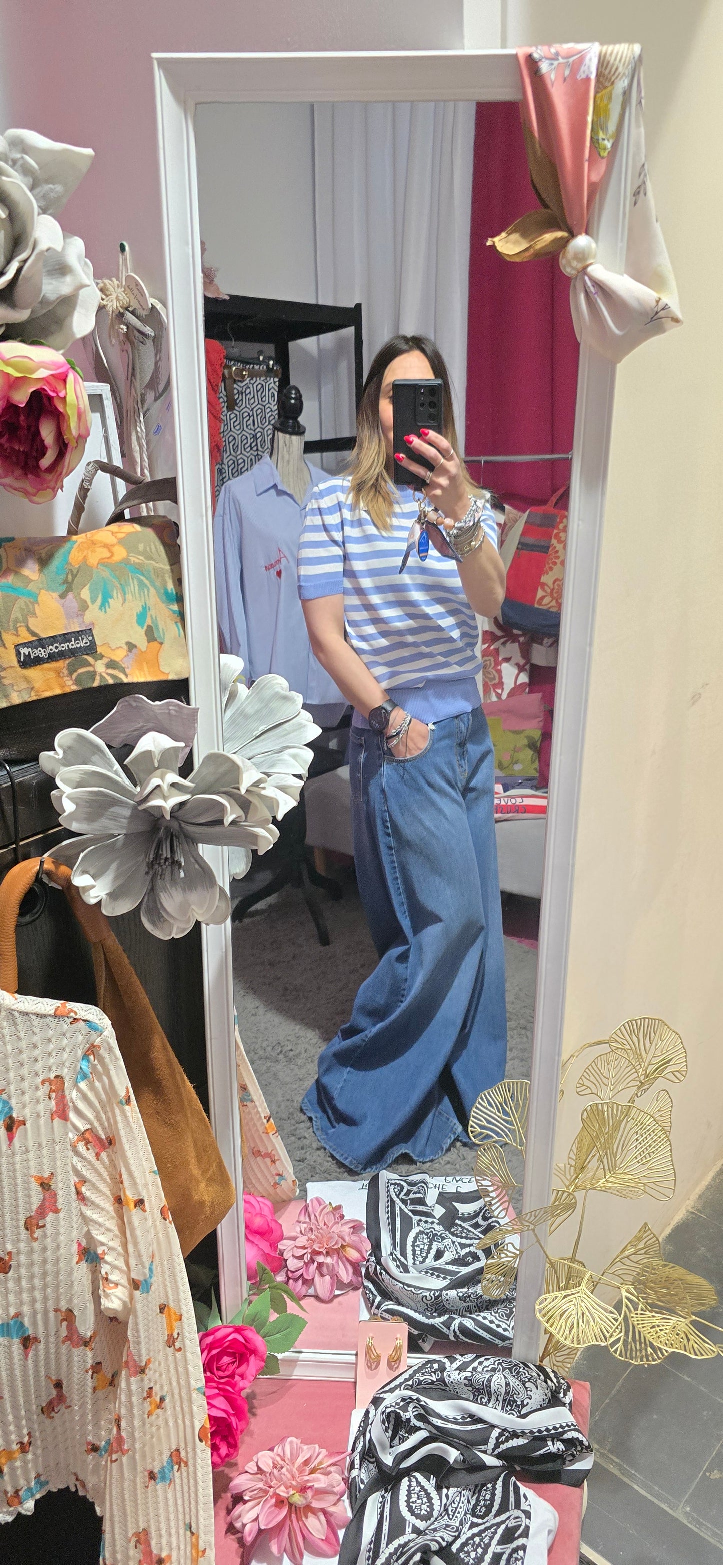 Jeans palazzo mode