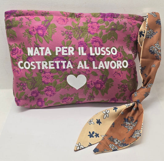 Le #similarMOOD " nata per il lusso " fiori fucsia