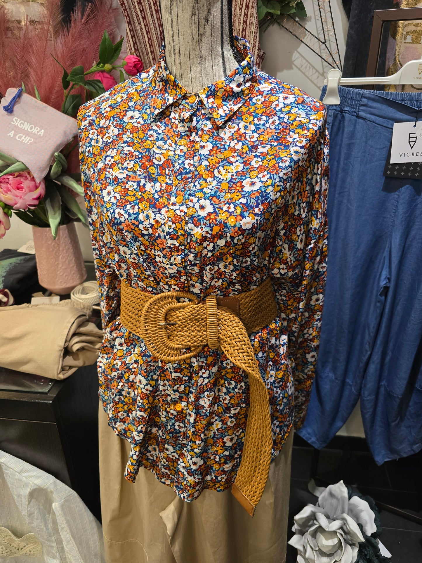 Camicia fiori