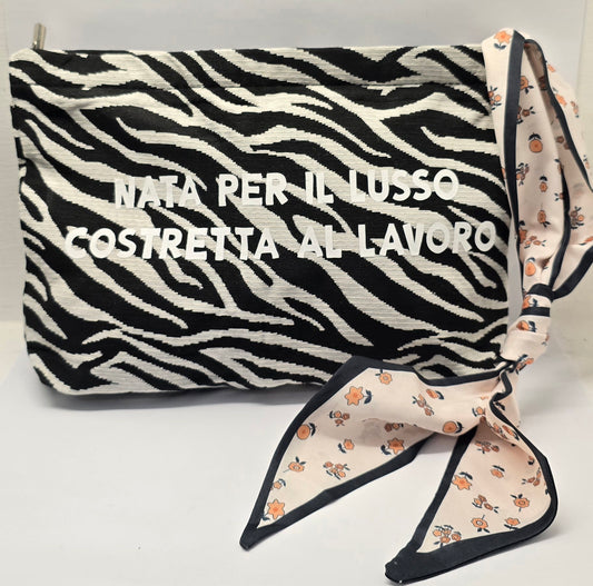 Le #similarMOOD " nata per il lusso " animalier zebra