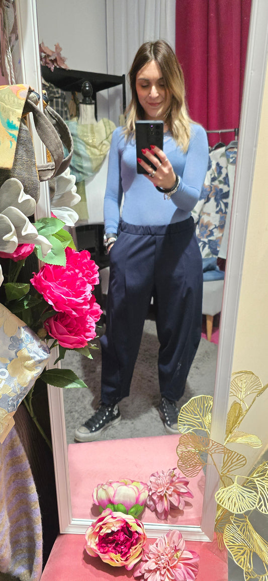 Jogger punto Milano blu