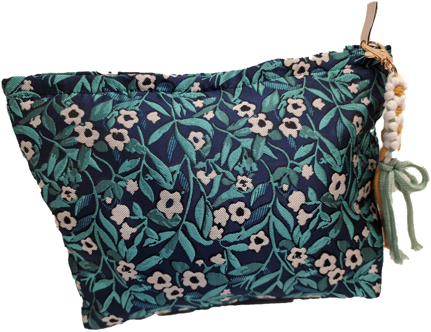 POCHETTE CON INIZIALE BLU