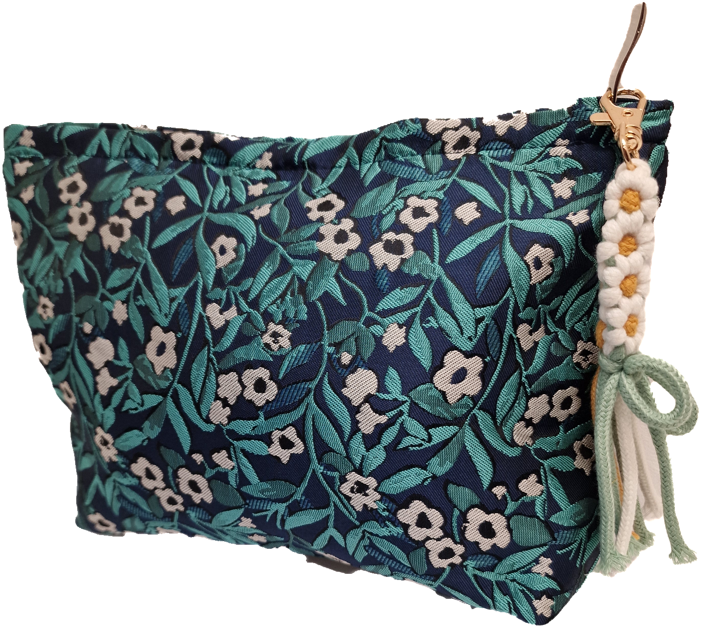 POCHETTE CON INIZIALE BLU