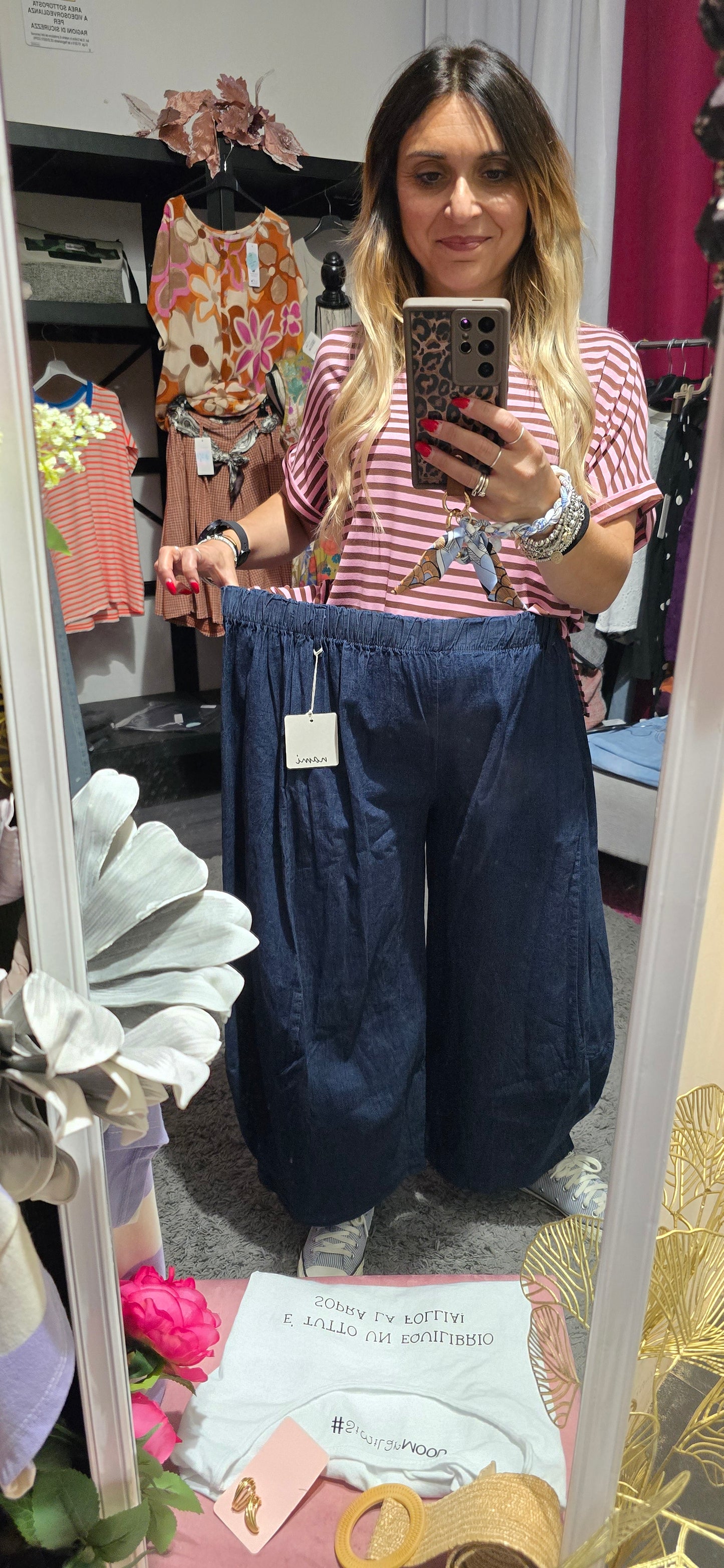 Pantalone  jeans confort balloon