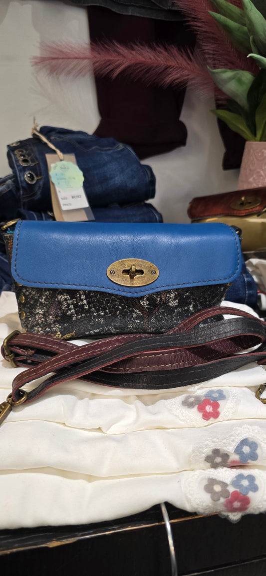 Borsa skin blu