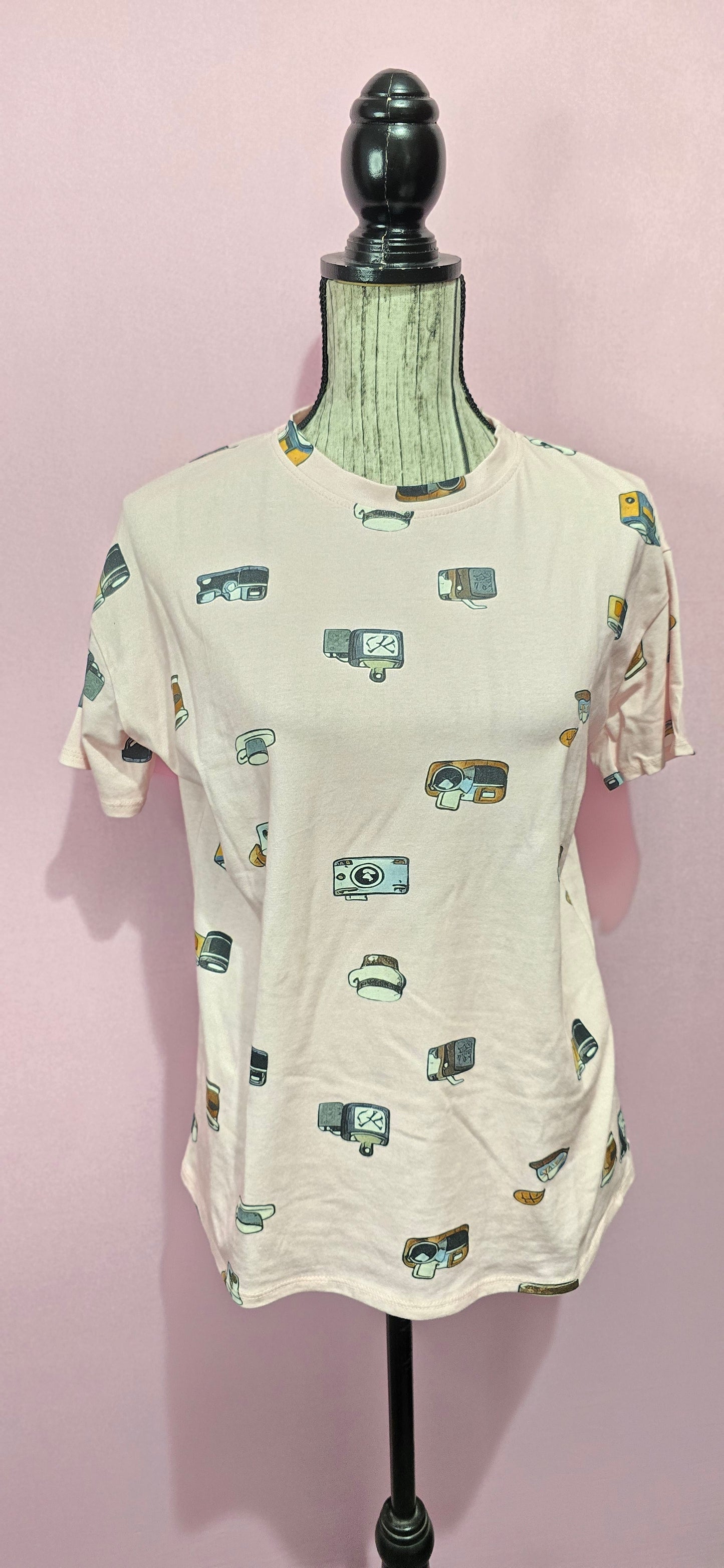 T shirt flash rosa
