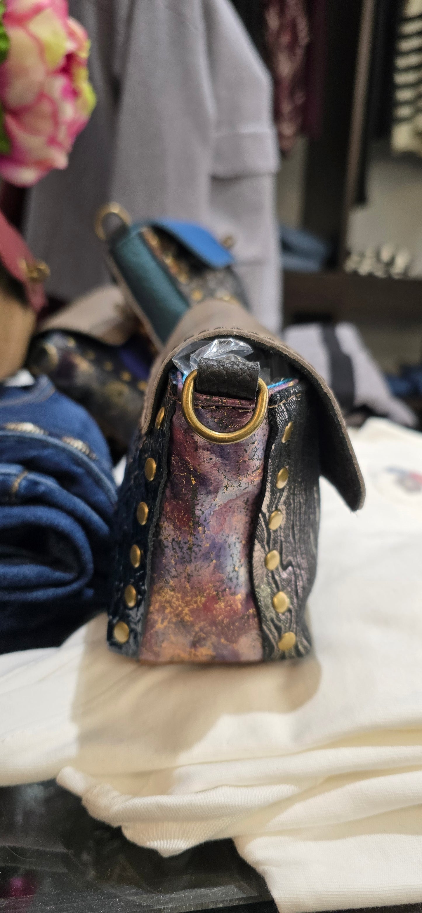 Borsa skin tortora