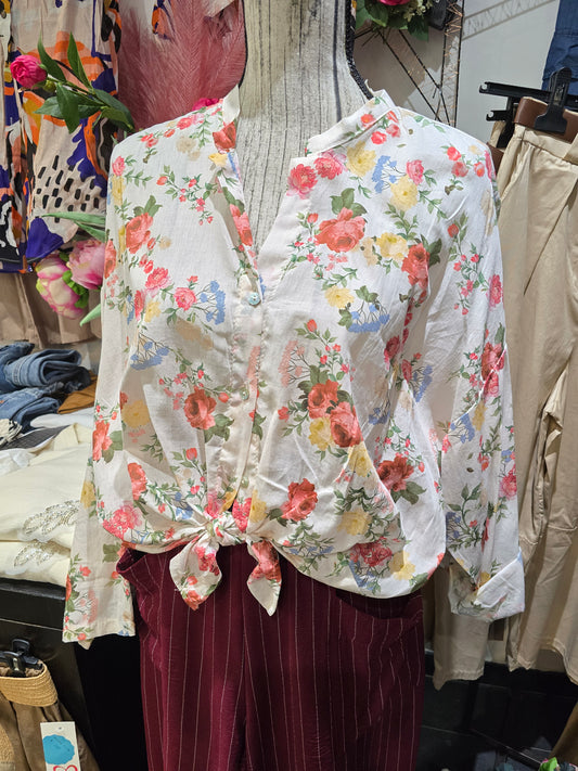 Camicia fiori