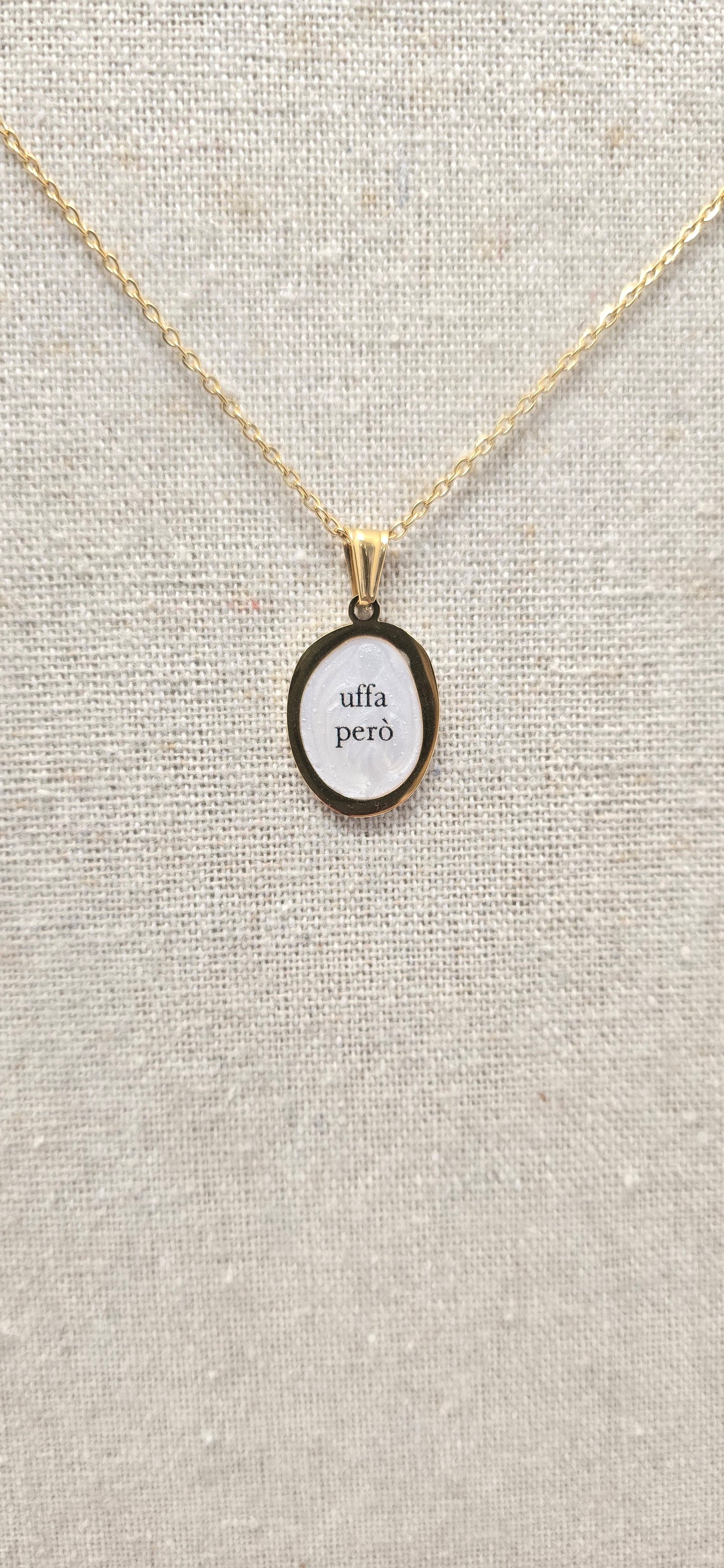 Collana " MOOD" UFFA PERO'"