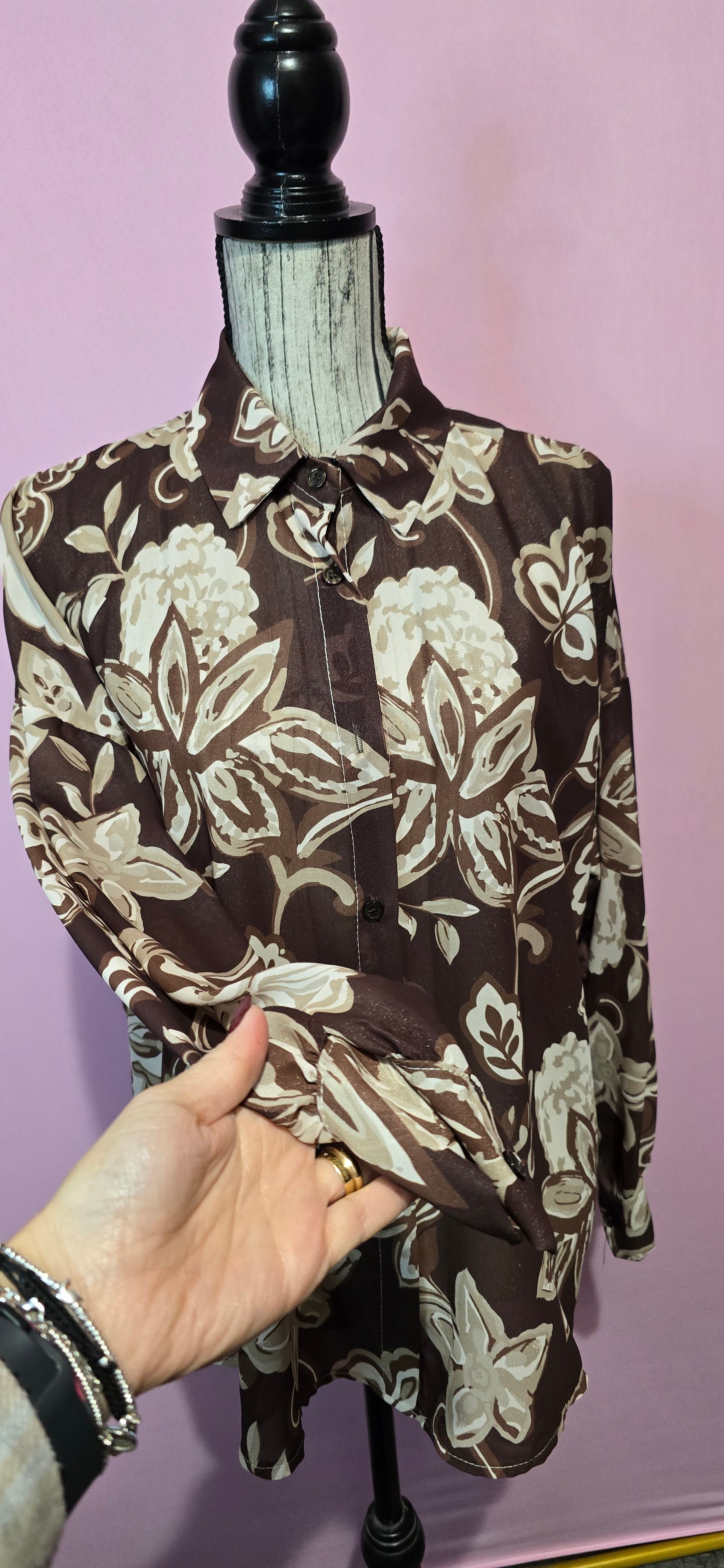 Camicia fantasia moro