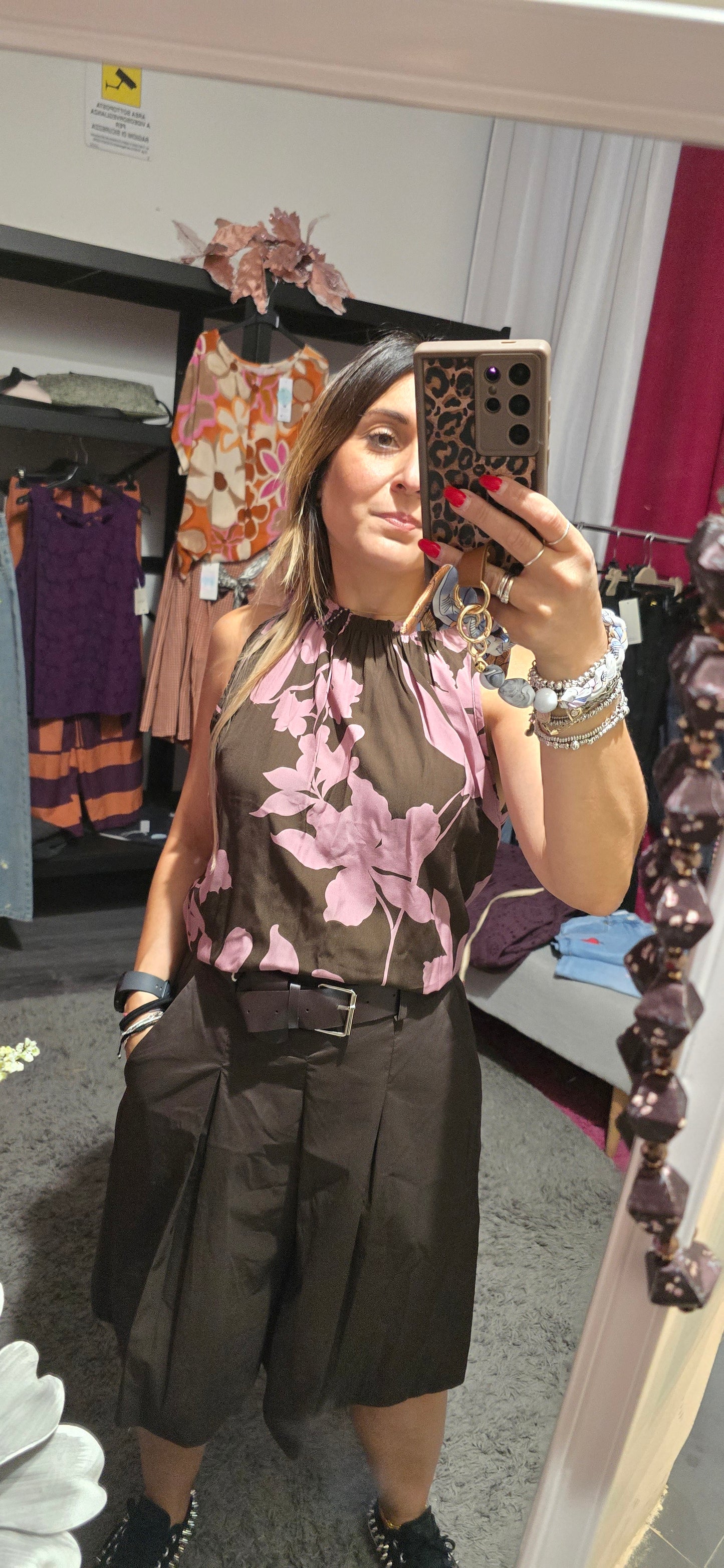 Bermuda moro con cintura