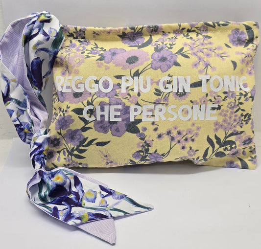 Le #similarMOOD LUXURY" reggo piu gintonic "fiori giallo