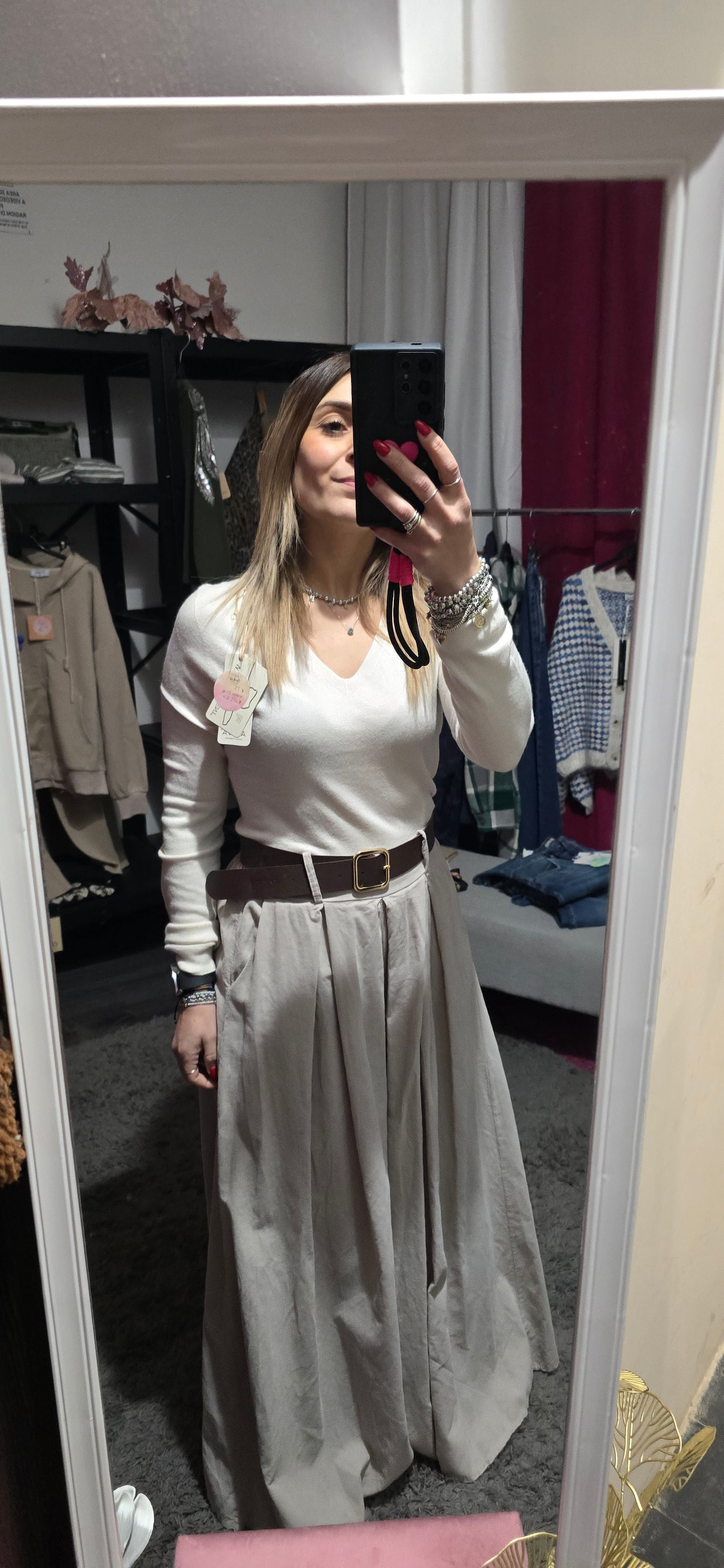 Maglia viscosa panna - Le SimiLar COMBO #1