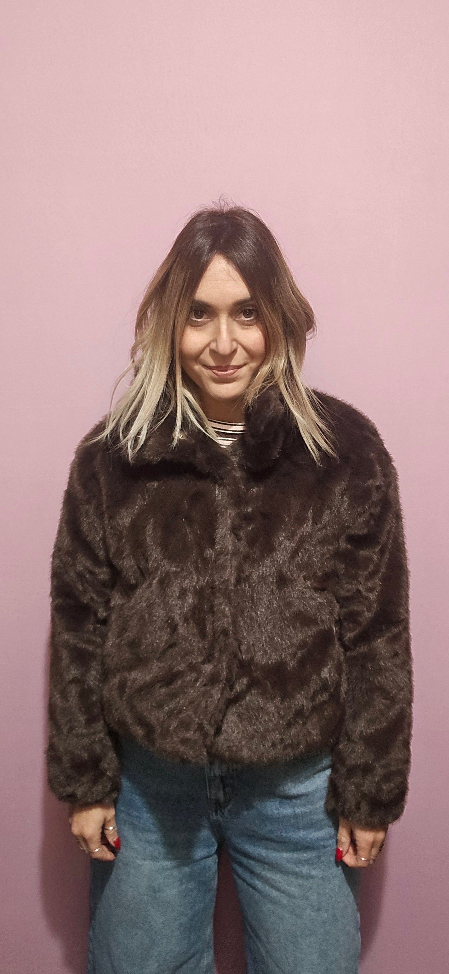 Pelliccetta  crop eco moro