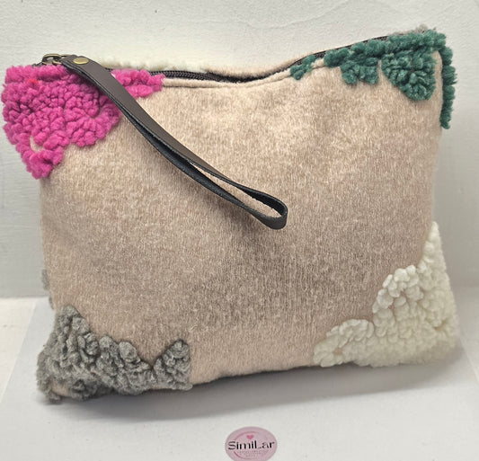 La Fuffy pochette crema