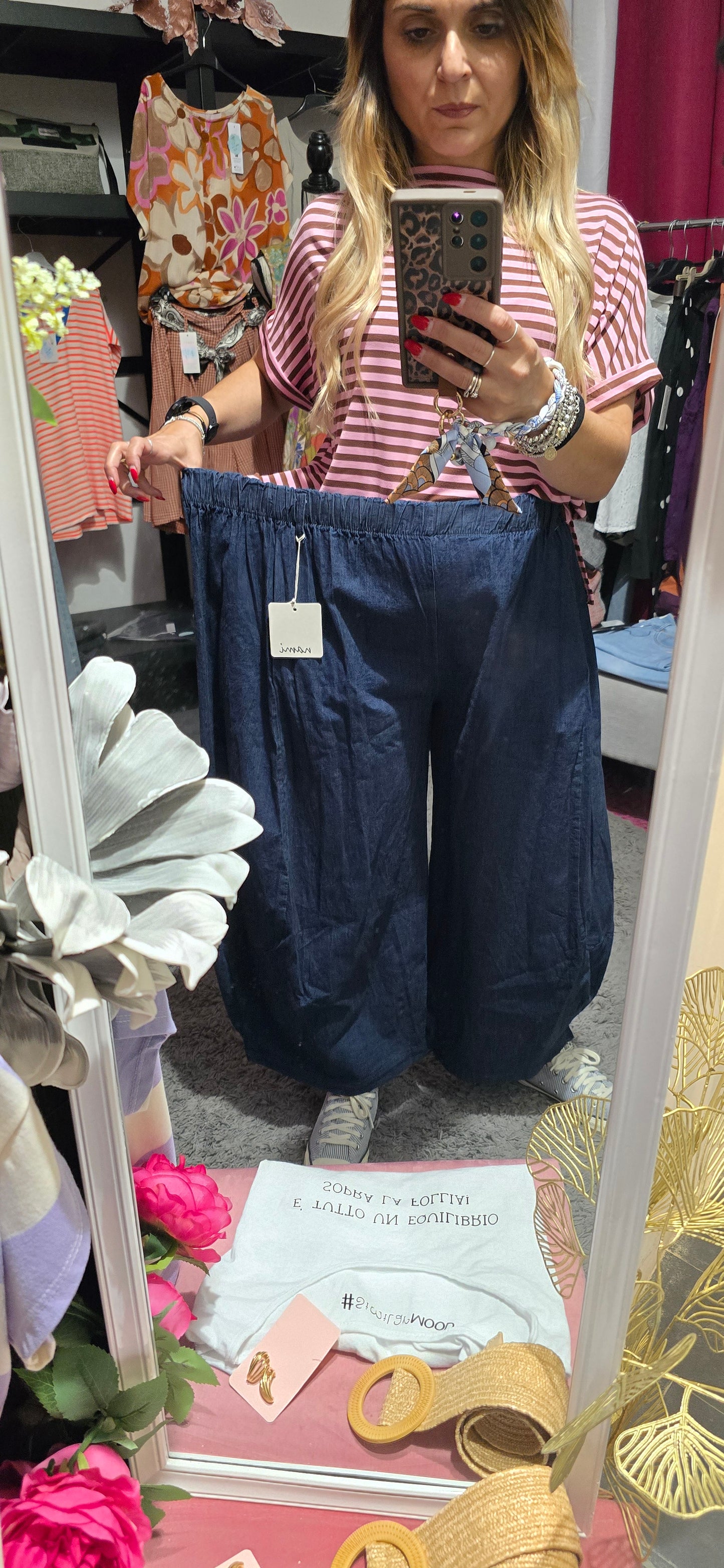 Pantalone  jeans confort balloon