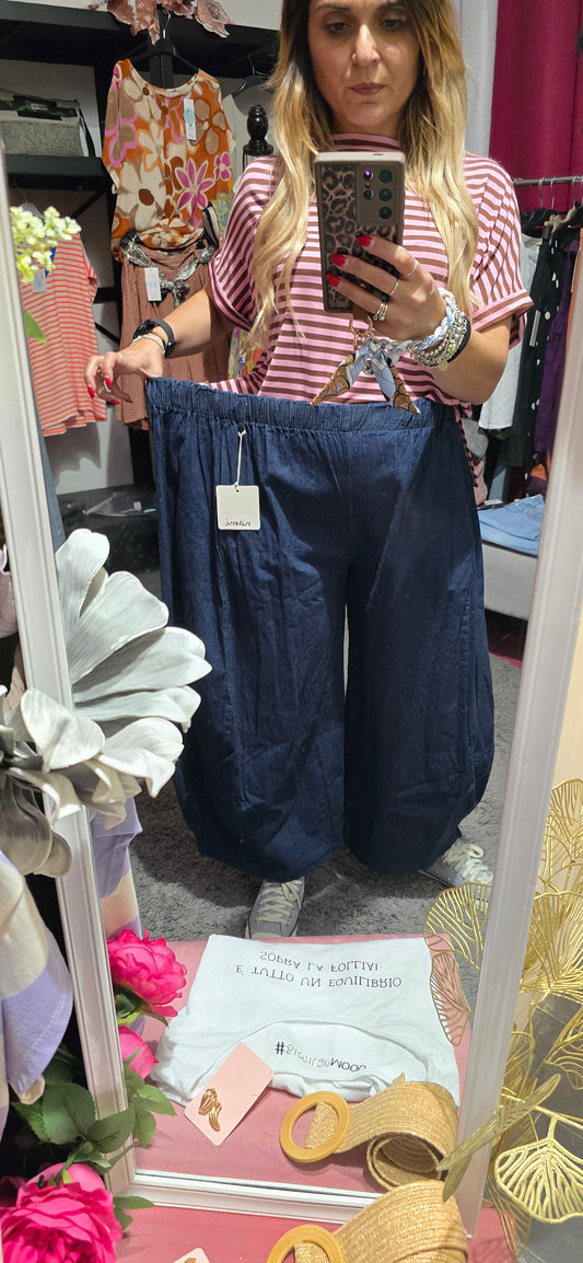 Pantalone  jeans confort balloon
