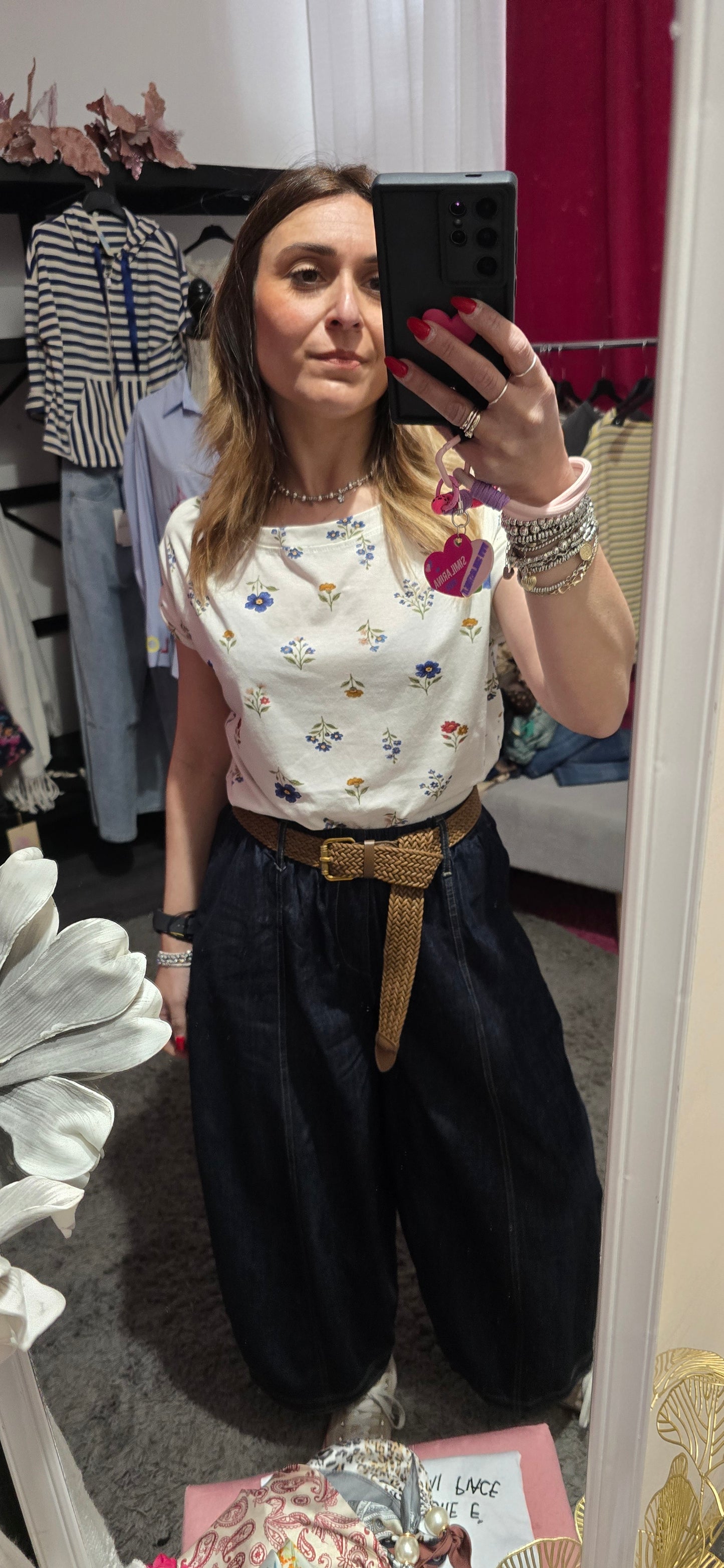 Jeans ballons scuro