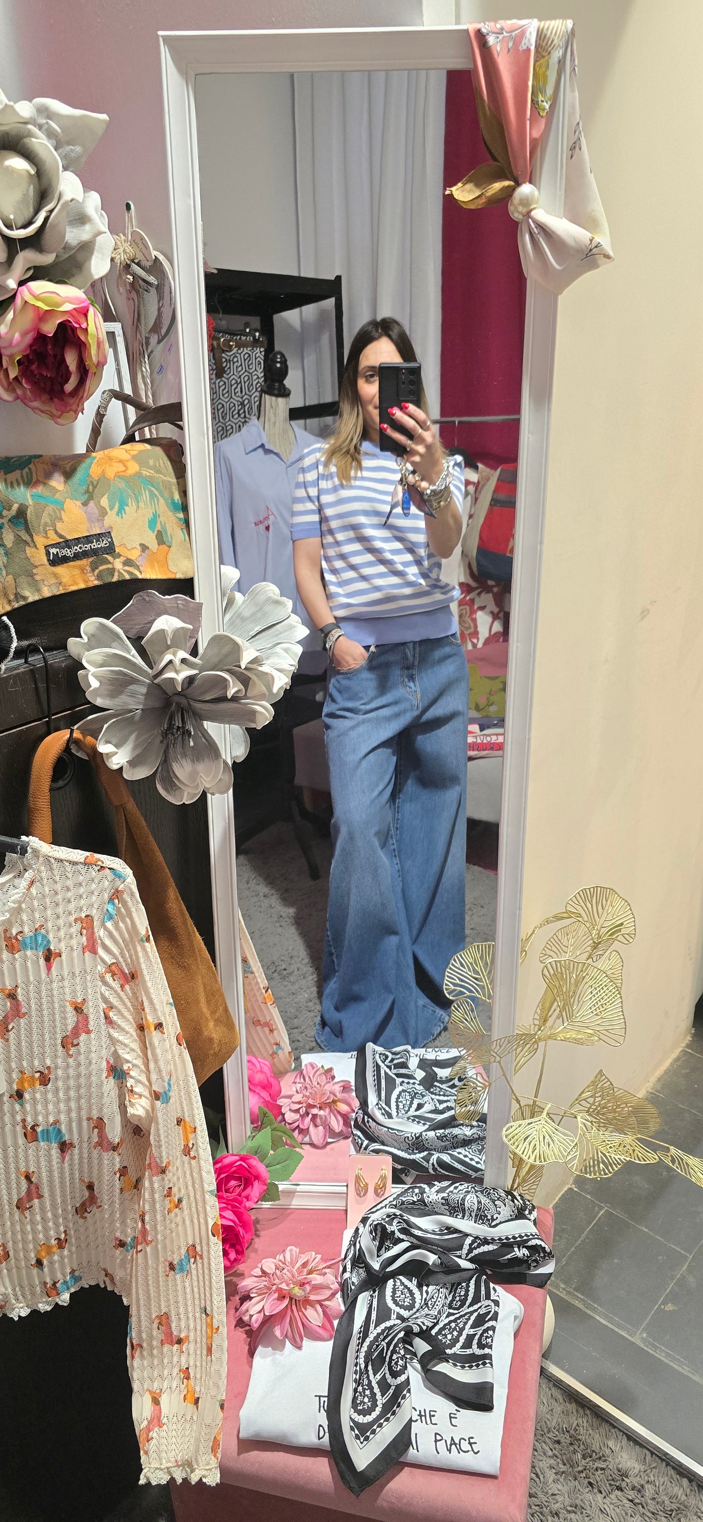 Jeans palazzo mode