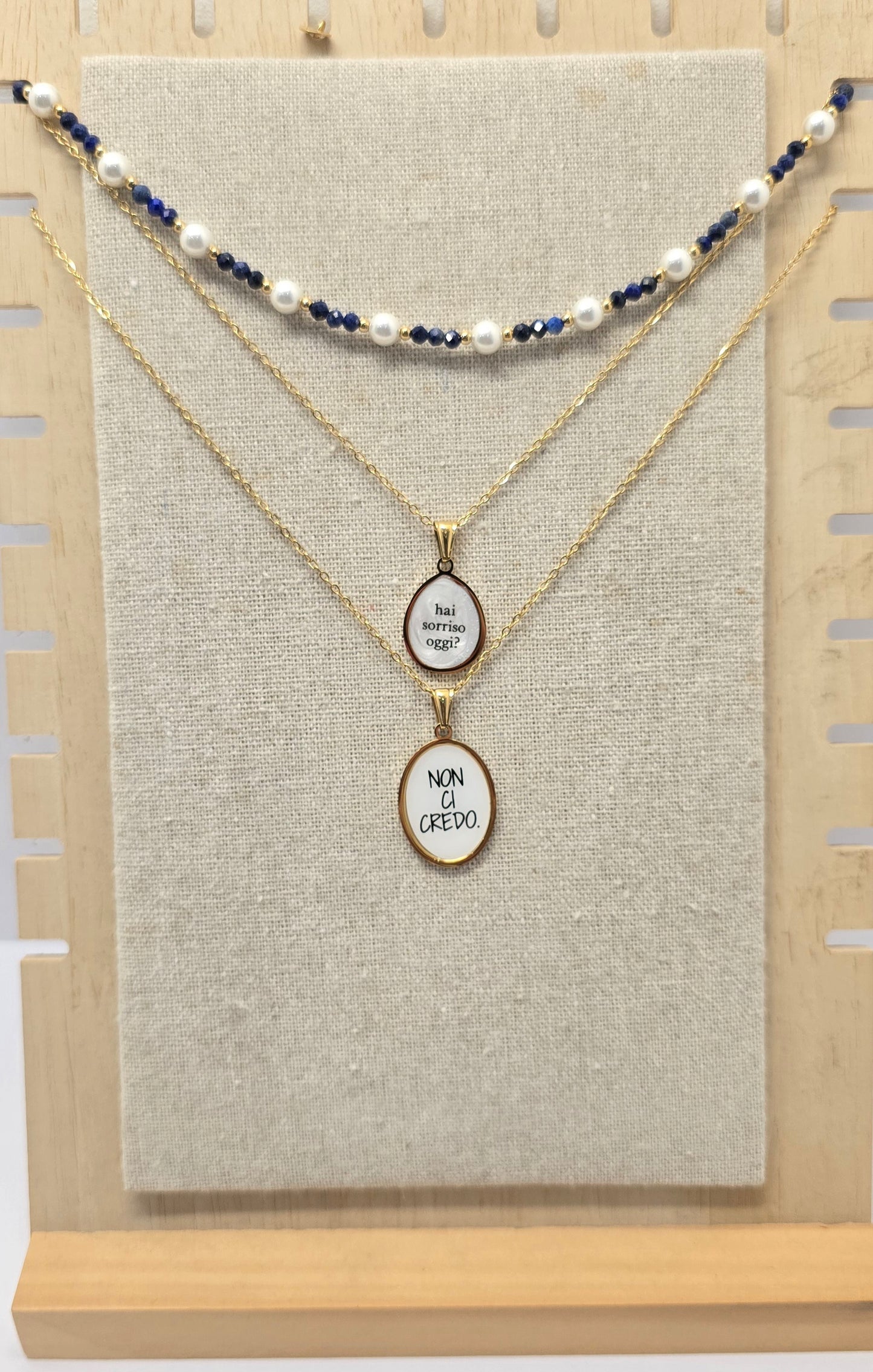 Collana " MOOD" NON CI CREDO