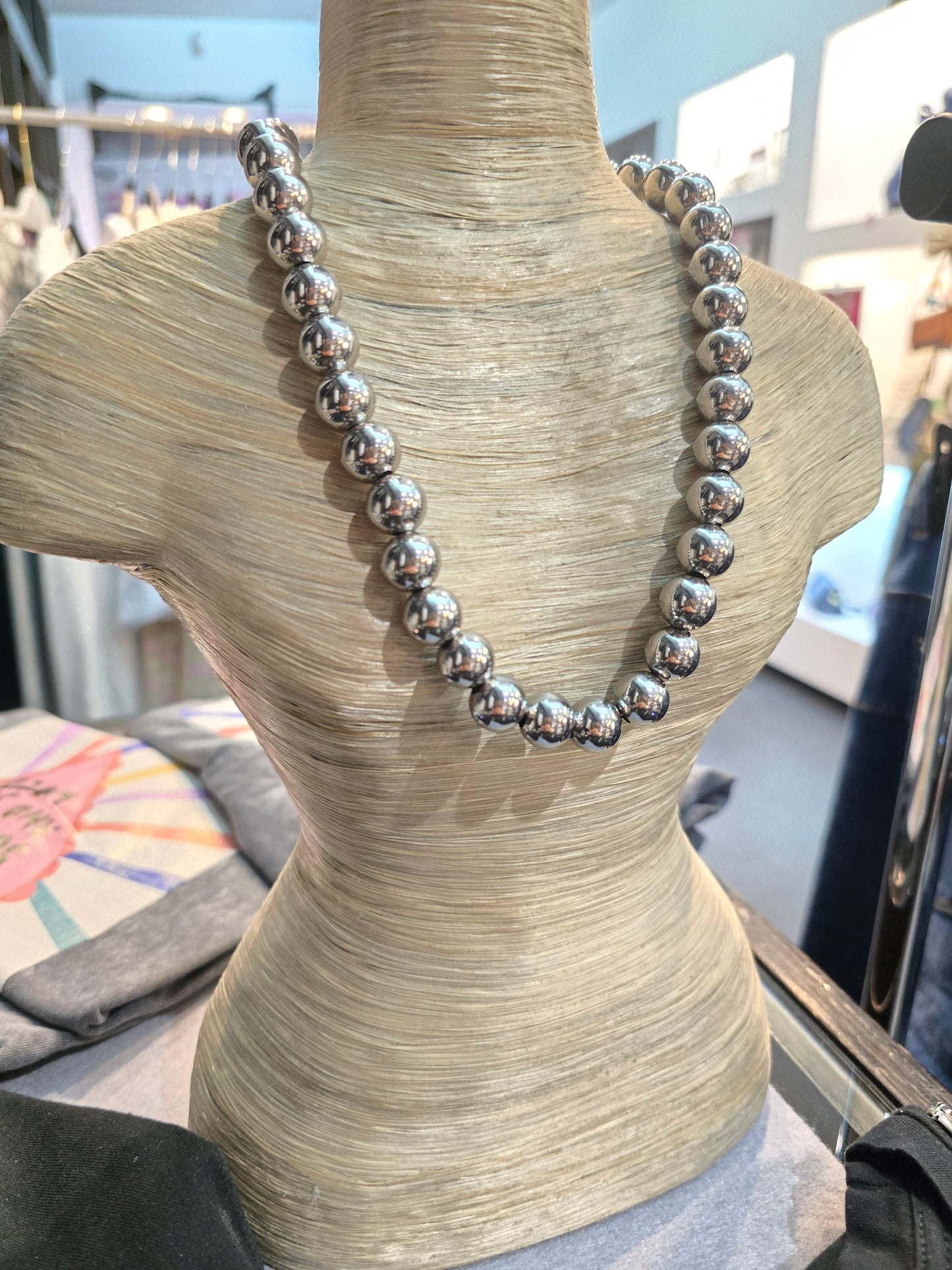 Girocollo balls silver