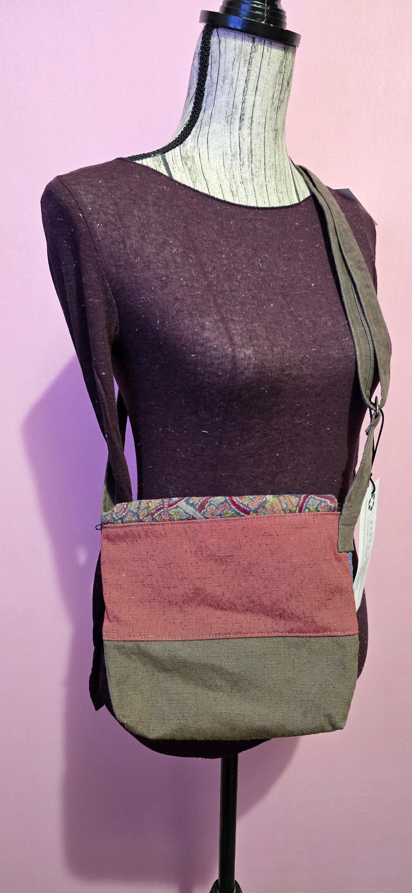 Borsa Chiara melanzana