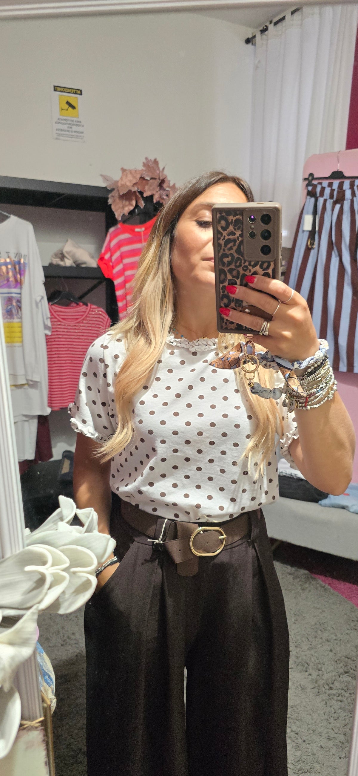 T shirt pois moro