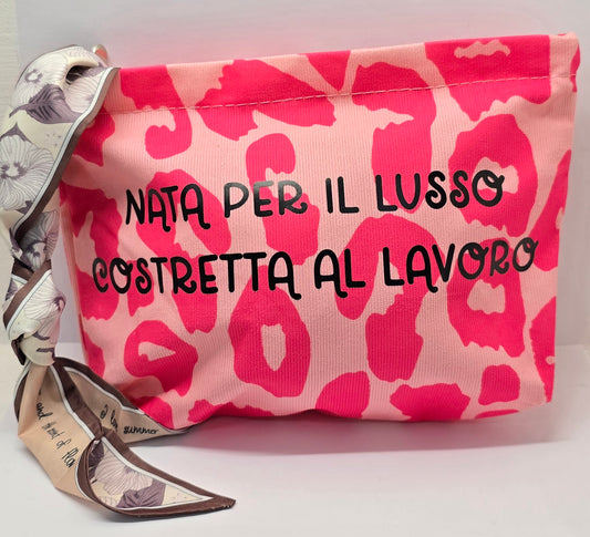 Le #similarMOOD " nata per il lusso" animalier fucsia