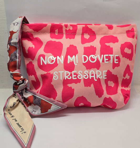 Le #similarMOOD " non mi dovete stressare" animalier fucsia