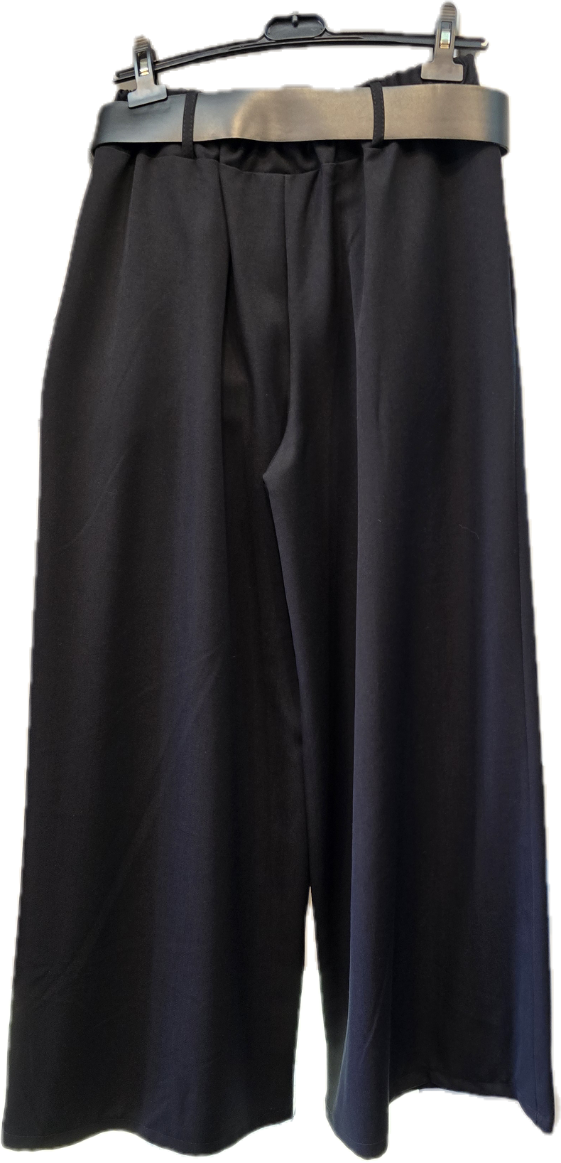 Pantalone palazzo lungo nero