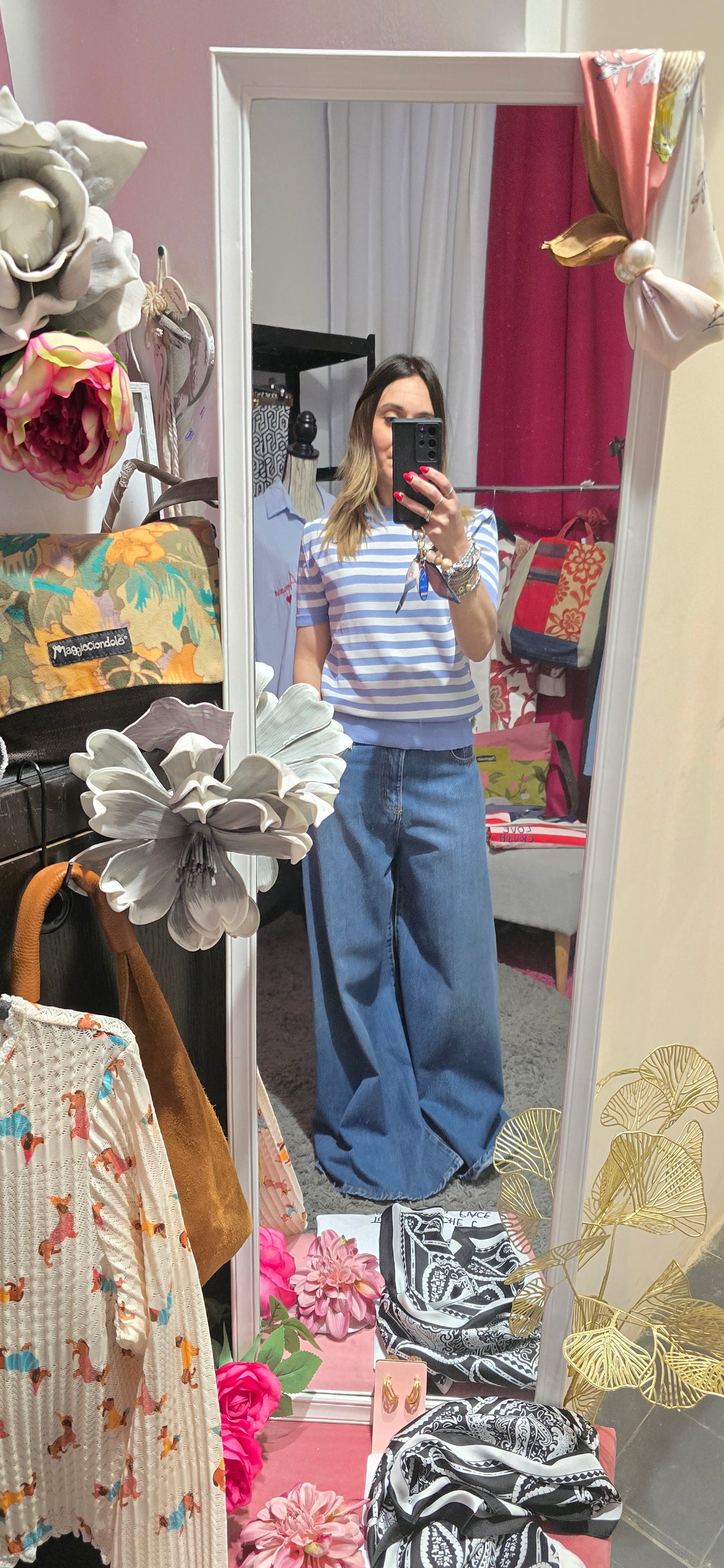 Jeans palazzo mode
