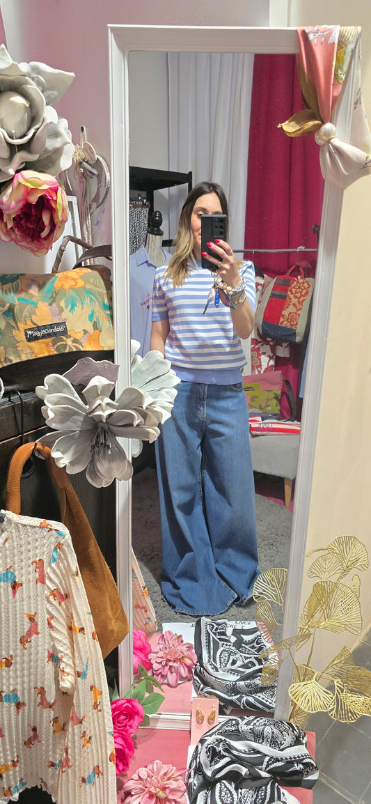 Jeans palazzo mode