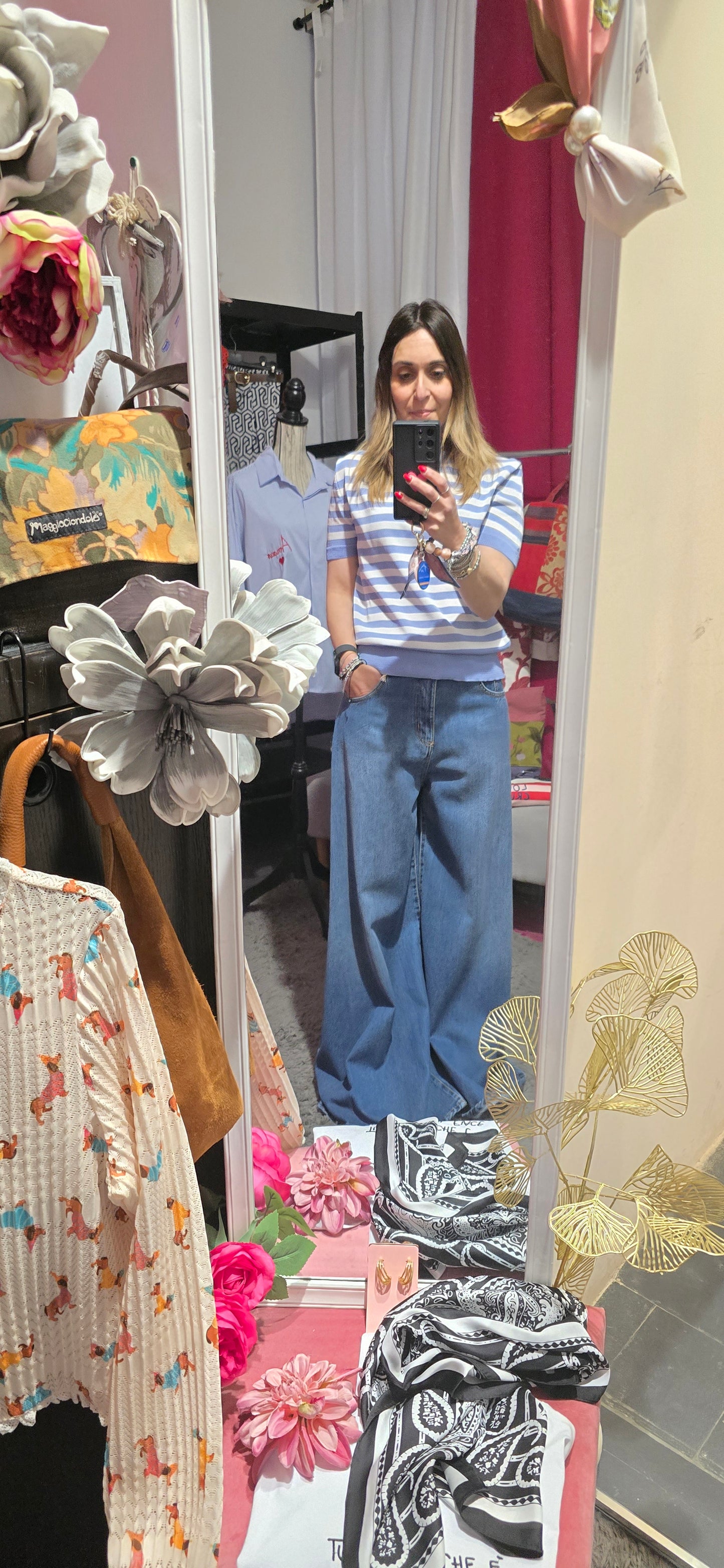 Jeans palazzo mode
