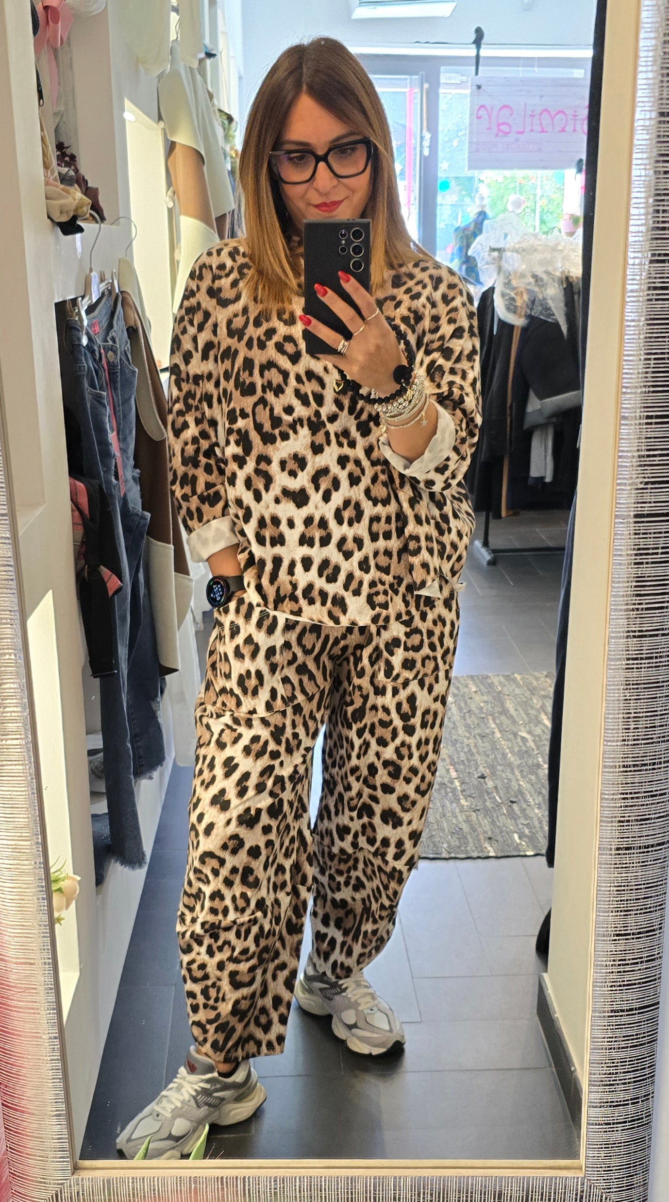 Completo jogger animalier