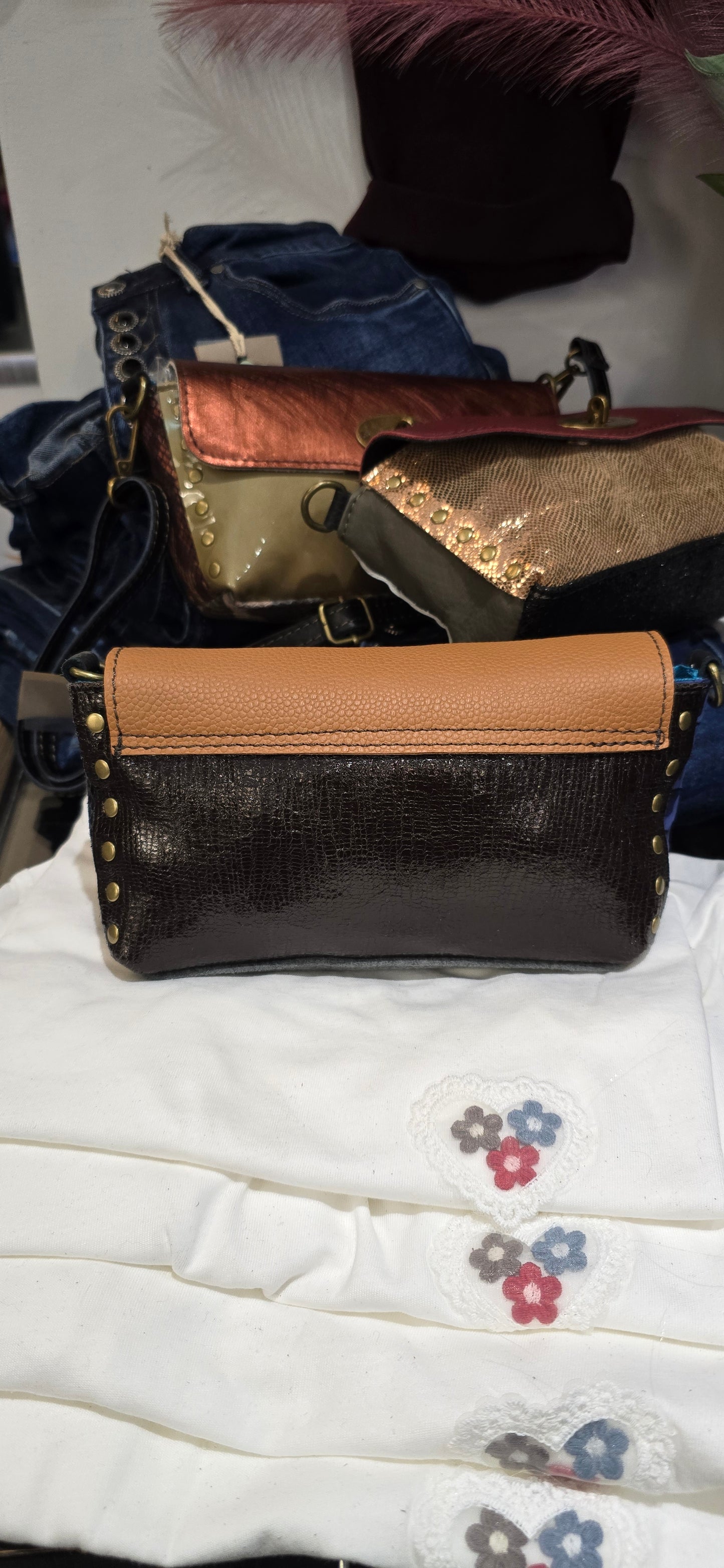 Borsa skin cuoio