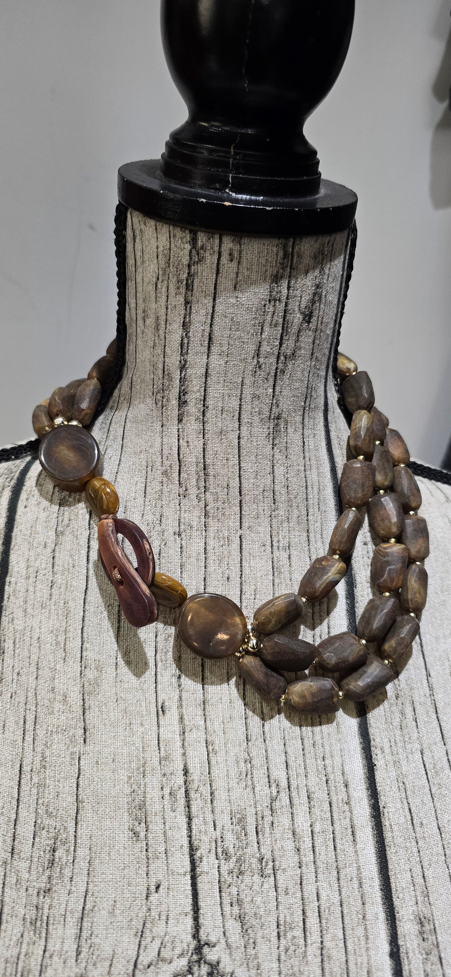 Girocollo Bari marrone