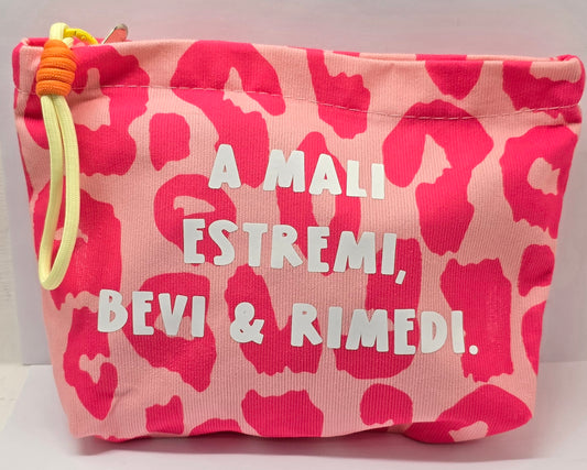 Le #similarMOOD " a mali estremi" animalier fucsia