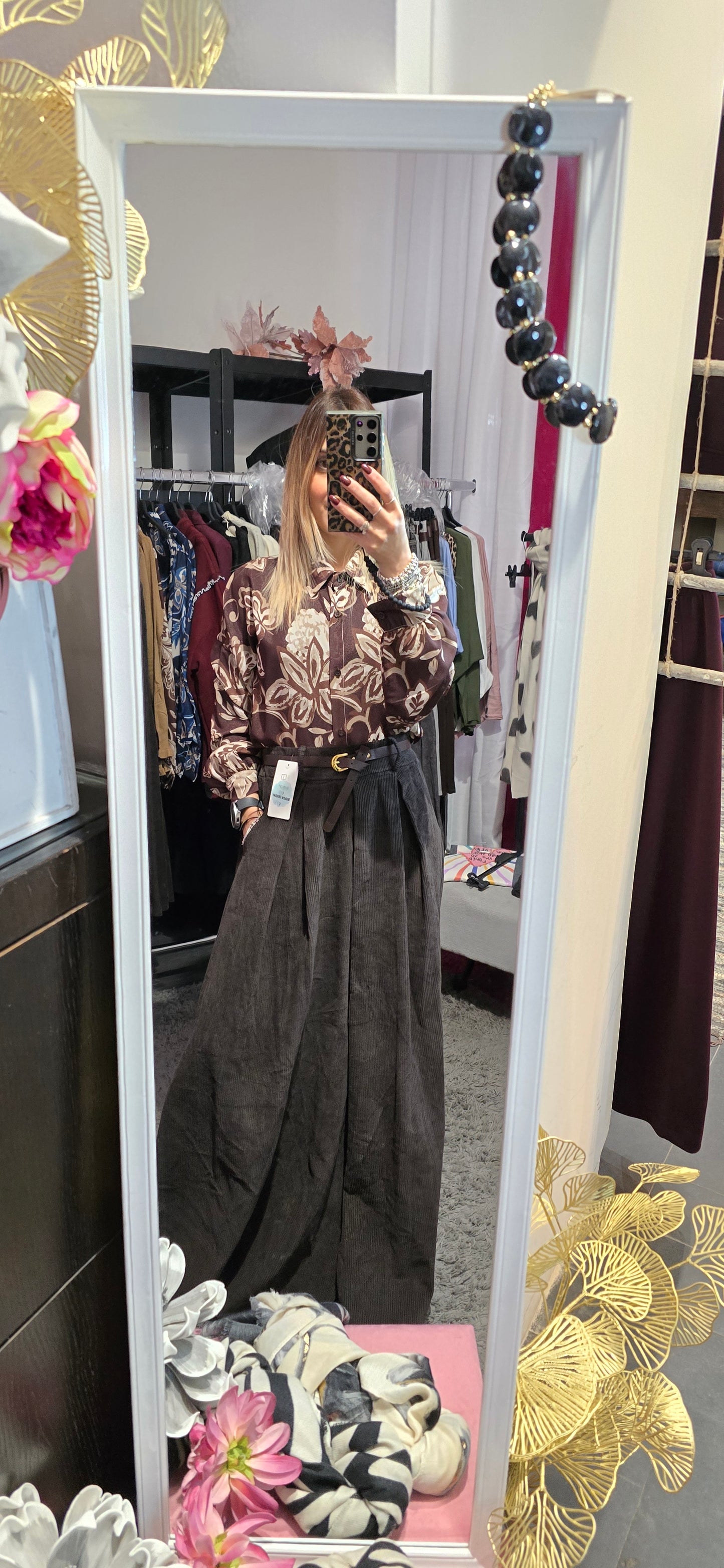 Camicia fantasia moro