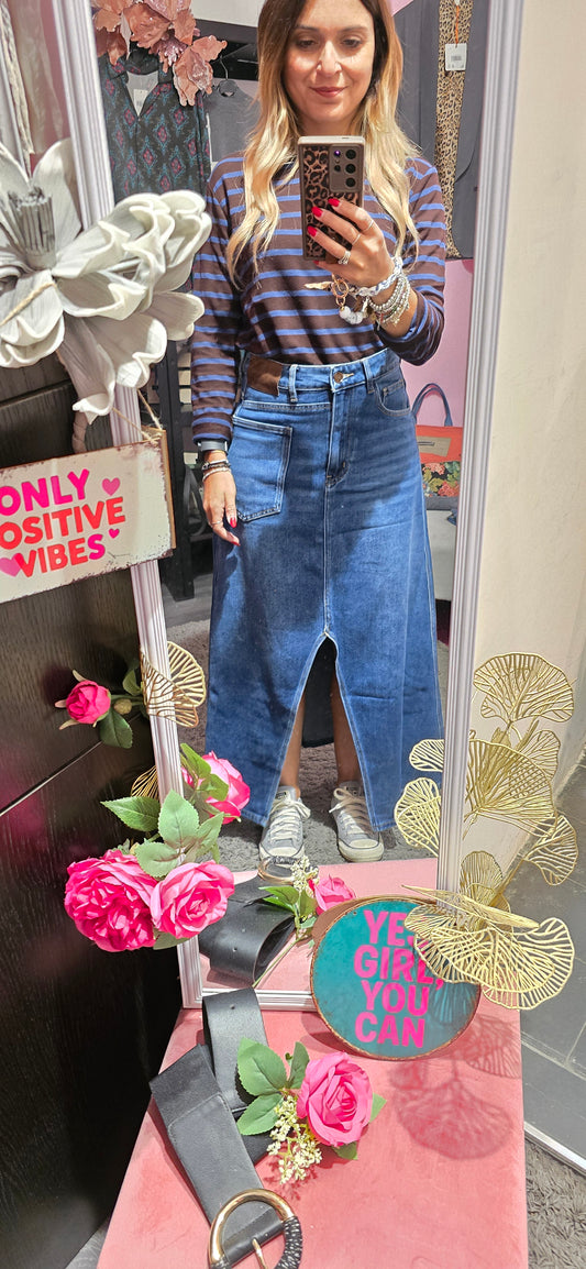 Gonna jeans wiya