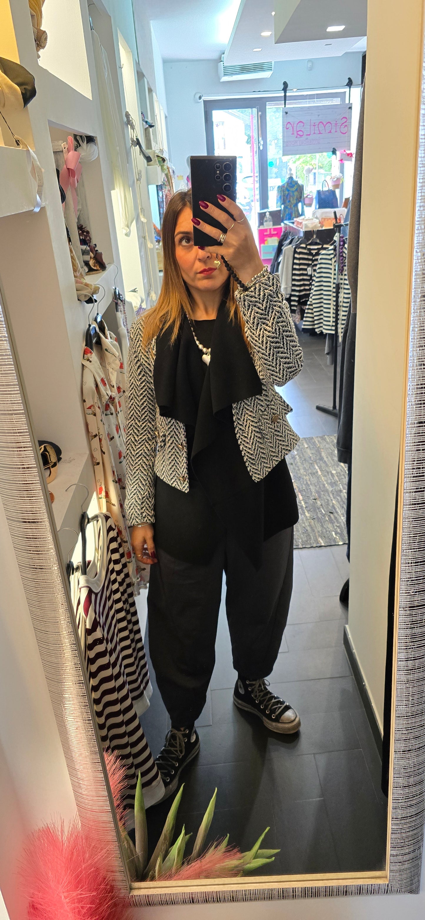 Blazer chanel spigato