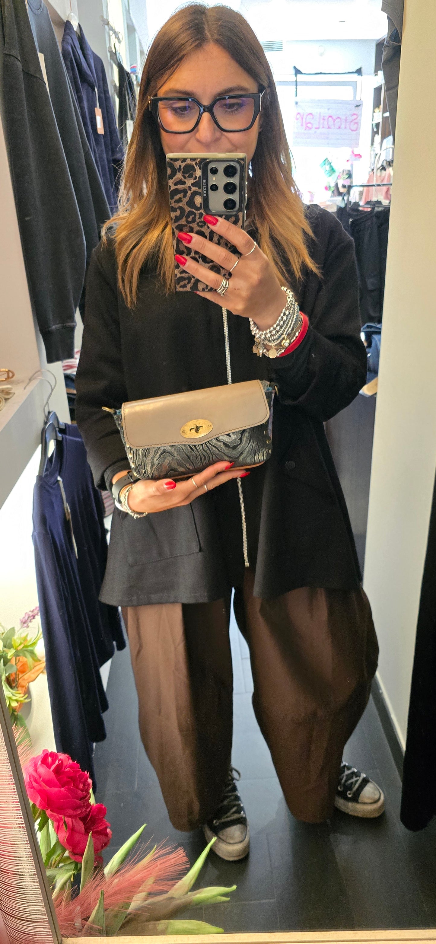 Borsa skin tortora
