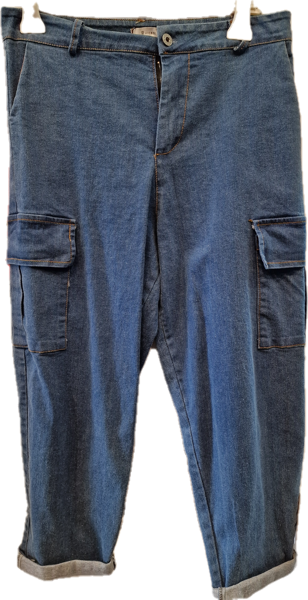 Jeans cargo morbido