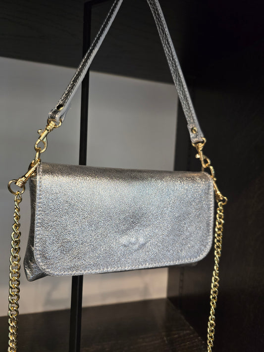 Mini bag silver