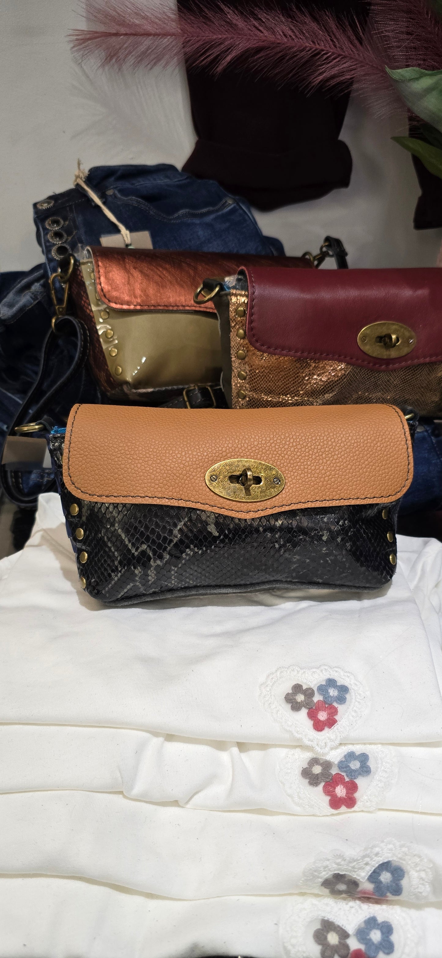 Borsa skin cuoio