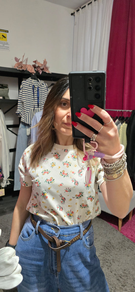 T shirt piccoli fiori