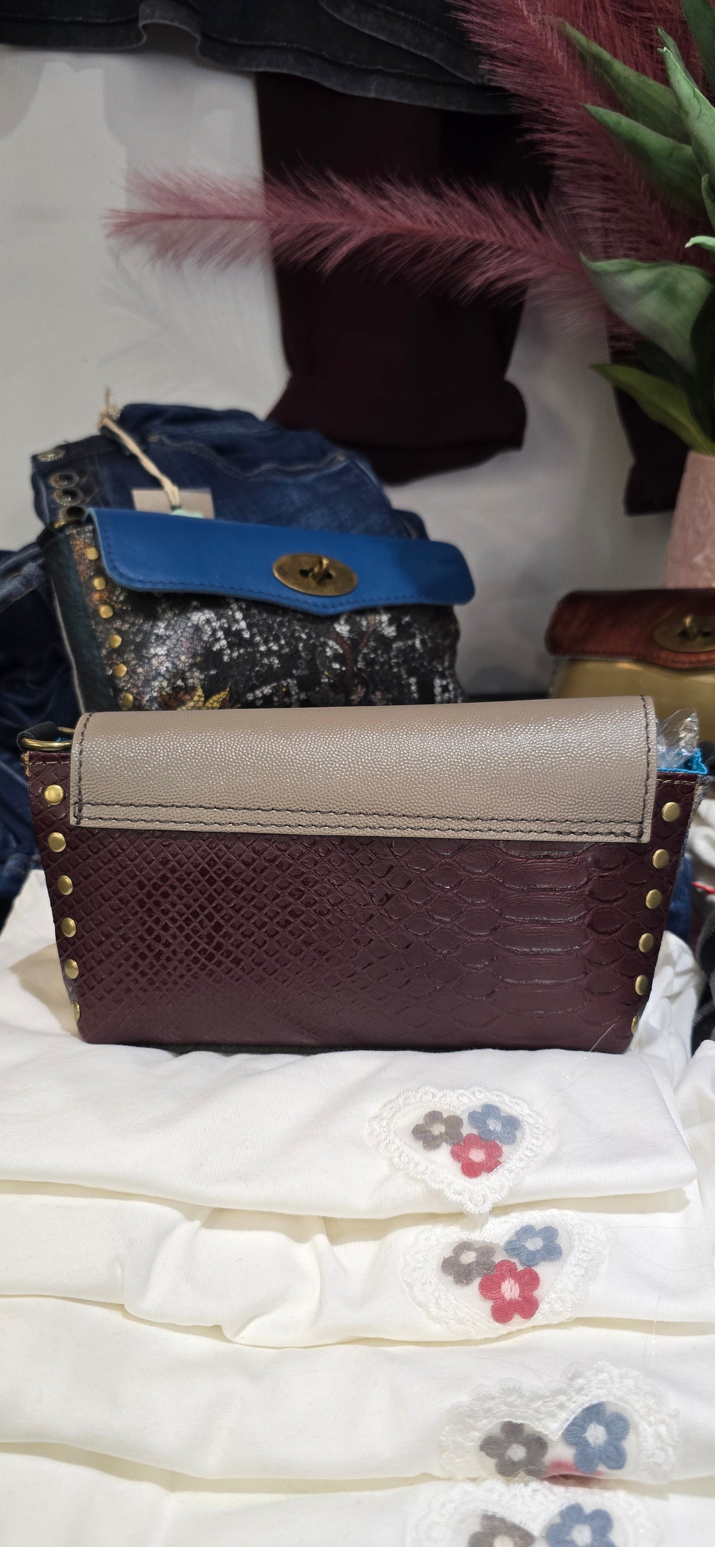 Borsa skin blu